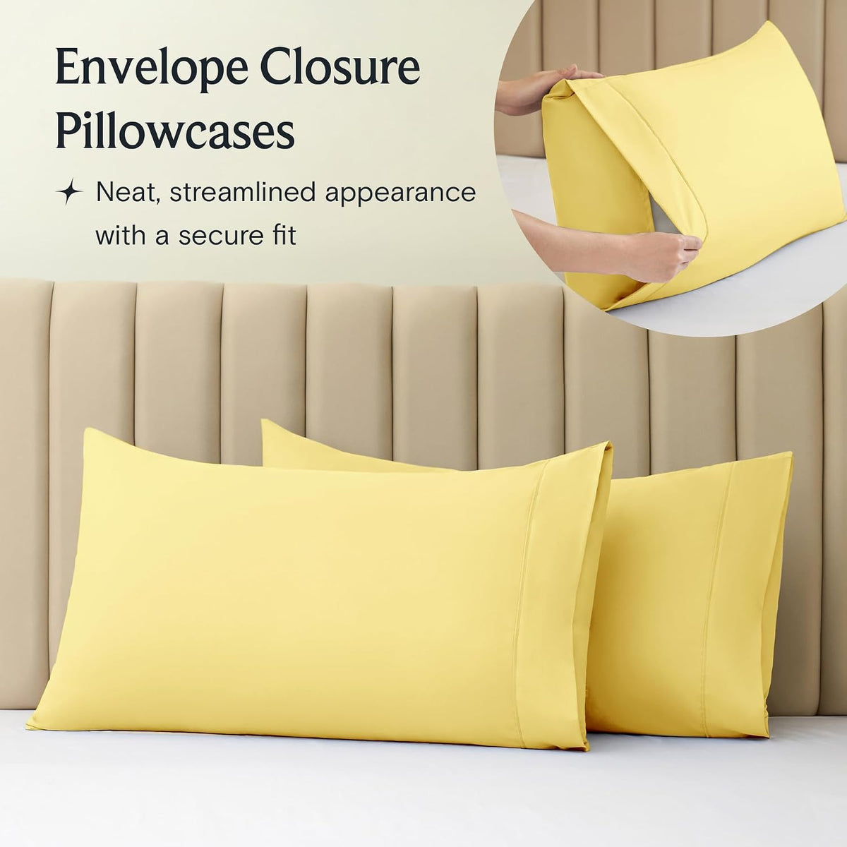 Twin XL Sheets Set, Cooling & Soft Deep Pocket Bed Sheets, 3PC